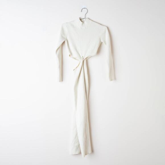 Ronny Kobo Collective Mock Neck Sweater Dress - Size M - Picture 2 of 7